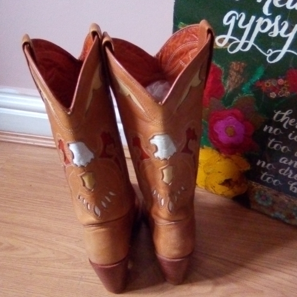 Vintage Miss Capezio Cowboy/'Boho Boots - Picture 4 of 9